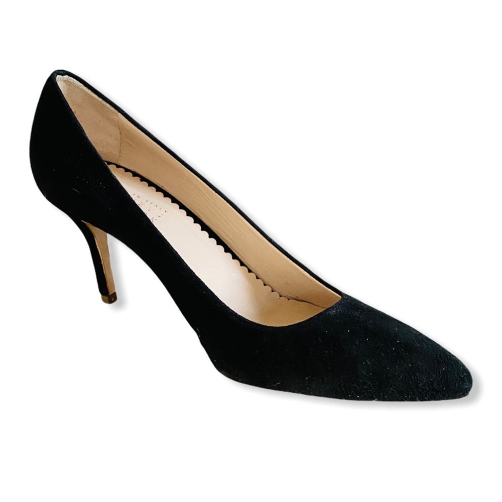 Barneys New York Black Suede Stiletto